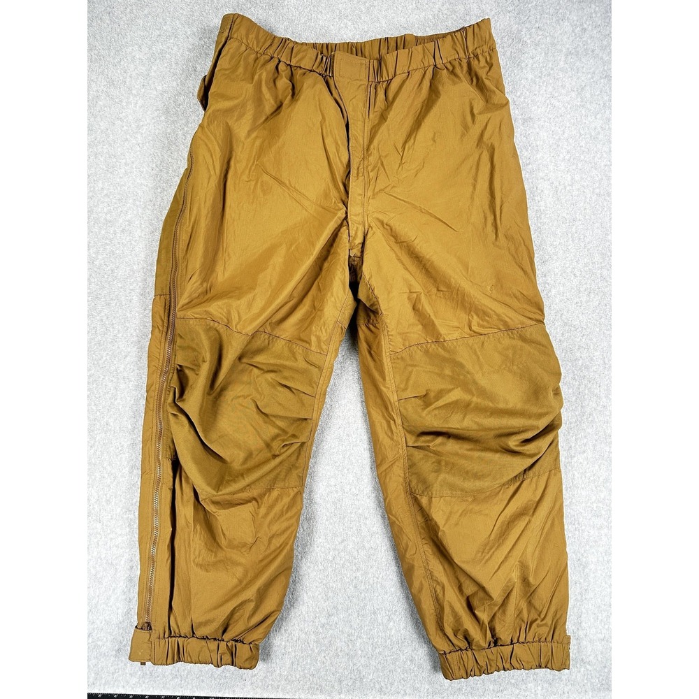 USMC Snow Pants Mens Medium Brown Primaloft Extreme Cold Military